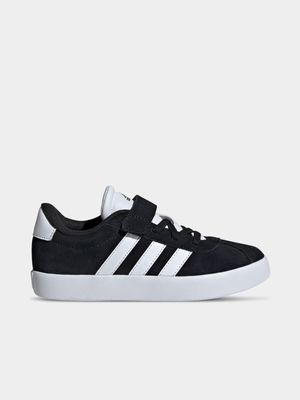 Junior Pre-School adidas VL Court 3.0 Black/White Sneaker