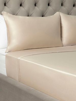 Grace Softest Gold Seal Certified Egyptian Cotton 200 Thread Count Pillowcase Set Stone