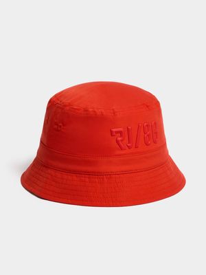 Men's Relay Jeans Plastisol Orange Bucket Hat