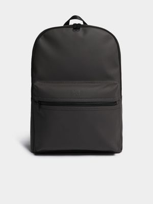 Men's Markham Rubberised Dark Grey Backpack