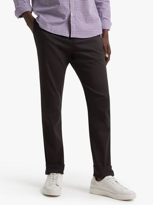 Men's Charcoal Skinny Chinos