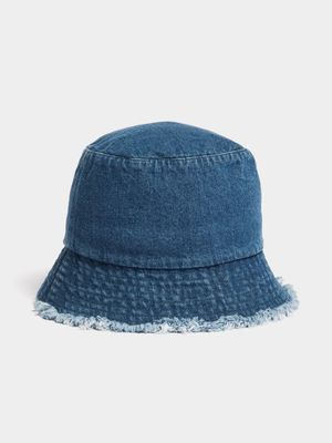 Jet Women's Blue Denim Bucket Hat