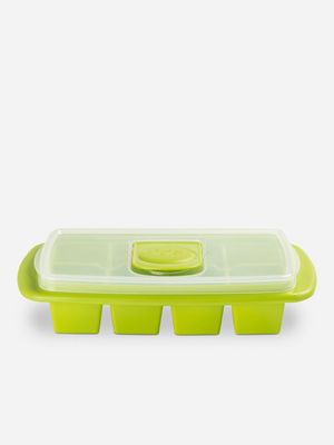 joie large ice cube tray green