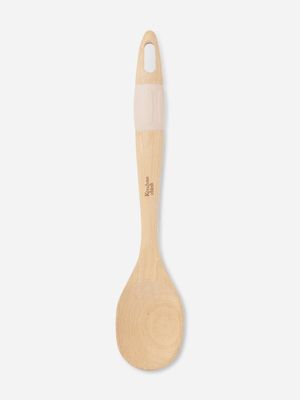 kitchen think silicone/wood solid spoon