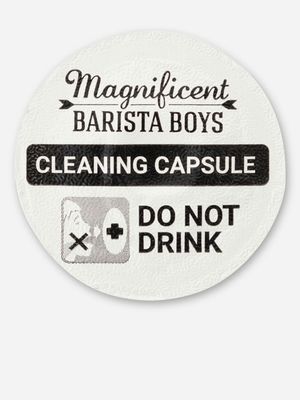 magnificent barista boys cleaning capsules 5pc