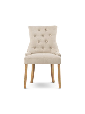Cuddle Back Dining Chair Jensen Natural