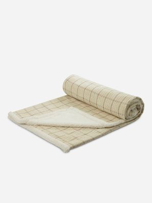 Sheepskin Blanket Coco Milks 130x180