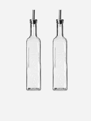 Oil & Vinegar Glass Bottle Holders 2 Piece