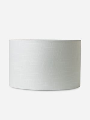 Drum Lamp Shade White 32.5 x 20cm