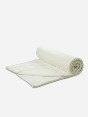 Luxury Mink Blanket White 200x240cm