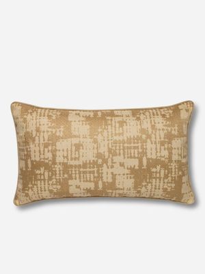 Abstract Wall Scatter Cushion Natural 35x60cm