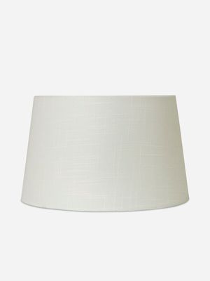 Tapered Lamp Shade White 25 x 30 x 18cm