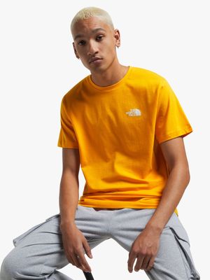 The North Face Men's Simple Dome Orange T-shirt