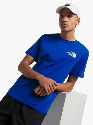 The North Face Men's Walls Blue T-shirt