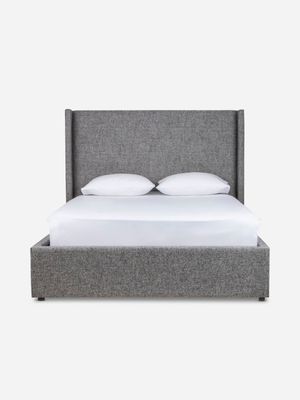 Bethany Bed Cos Grizzle Grey Xlength