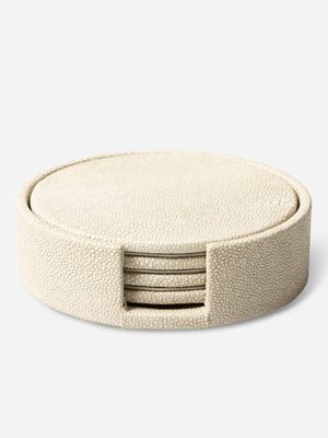 Shagreen Coaster Set Natural