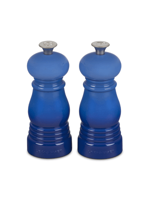 le creuset azure salt & pepper set 11cm