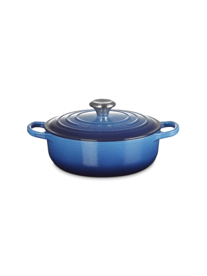 le creuset azure signature sauteuse 24cm