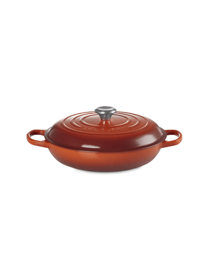 le creuset s shallow casserole cayenne 30cm