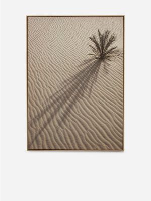 Palm Desert Sands Framed Canvas Photography Art 143 X 103cm