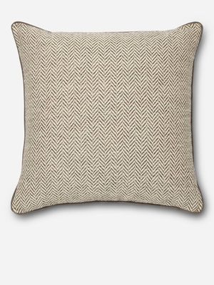 Herringbone Charcoal Scatter Cushion  60x60