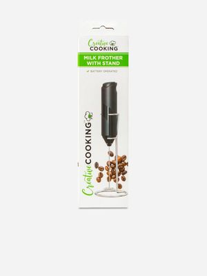 Creative Cooking Milk Frother With Stand