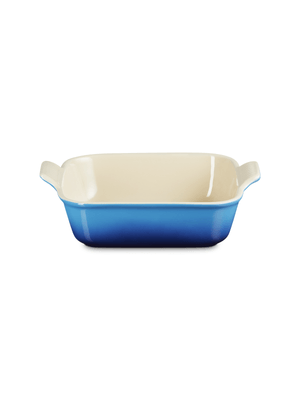 le creuset azure heritage square dish 23cm