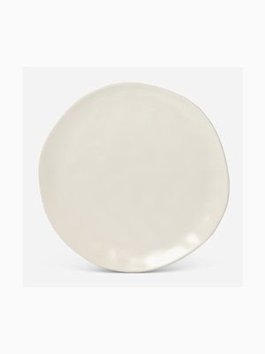 organic ivory dinnerplate 28cm