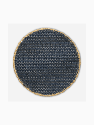 Placemat Open Weave Cobalt 38cm