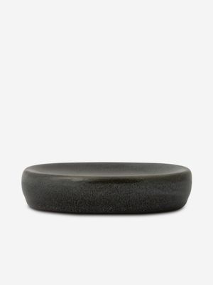 Ceramic Soap Dish Black