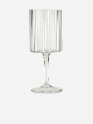 Lisa Fluted Red Wine Glass Clear