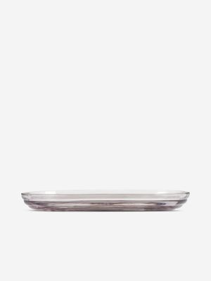 Deco Glass Tray Grey