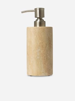 Travertine Soap Dispenser