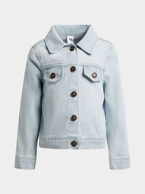 Jet Younger Girls Light Blue Denim Jacket