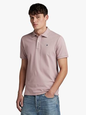 G-Star Men's Dunda Slim Pink Polo