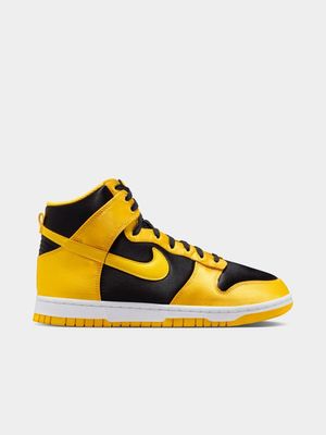 Nike Women's Dunk High Yellow/Black Sneaker