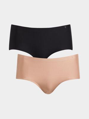 2 Pack Free Cut Boyleg Panties