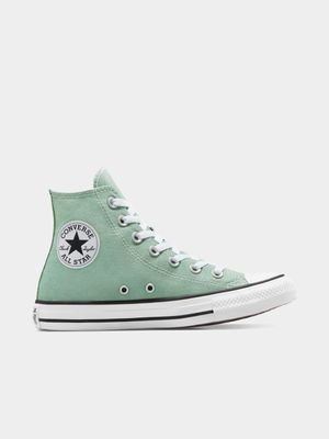 Converse Men's CTAS Mid Green Sneaker