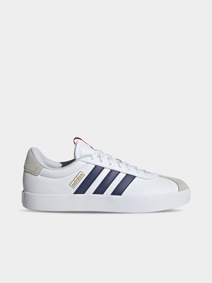 Mens adidas VL Court 3.0 White/Blue Sneakers