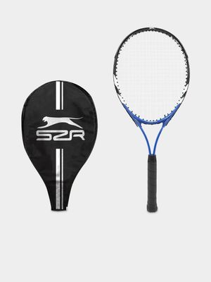 Junior Slazenger 25" Blue Smash Tennis Racquet with cover