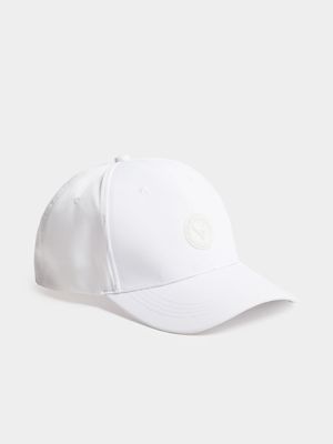 Men's White Peak Cap