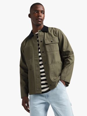 Vans Men's Drill Chore Green Coat Jacket