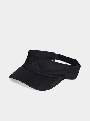 adidas Black Run Visor