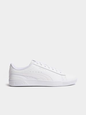 Womens Puma Vikky V3 White Sneakers