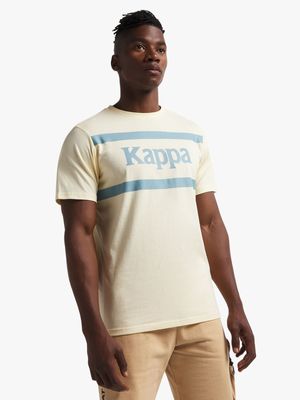 Men's Kappa Authenic Monthy Yellow Tee