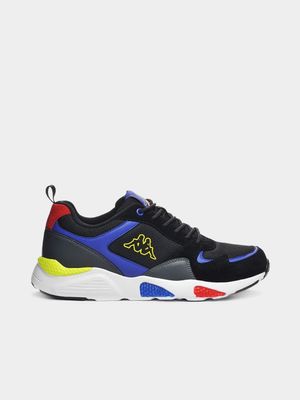 Men's Kappa Logo Alter Black/Blue/Green Sneaker