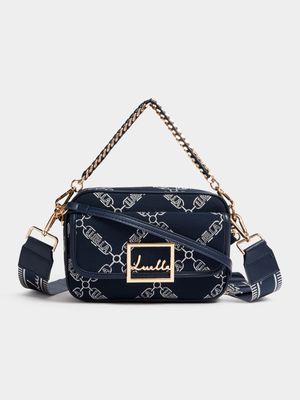 Luella Jacquard Chain Logo Camera Bag