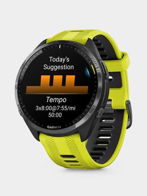 Garmin Yellow Forerunner 965 Gps Amp Watch