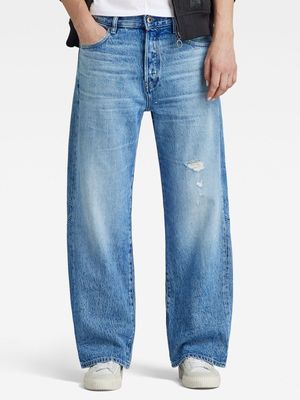 G-Star Women's 3D Boyfriend Blue Ankle Jeans