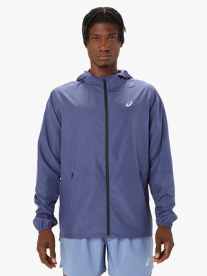 Mens Asics Accelerate Blue Light Jacket